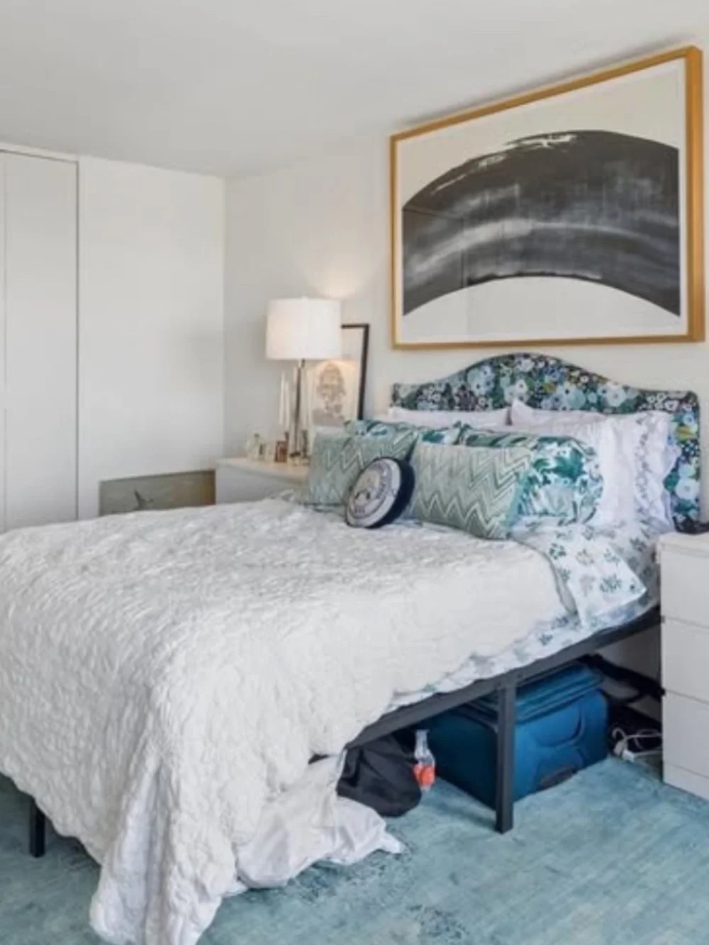 Anthropologie Textured Piazza White Queen Quilt